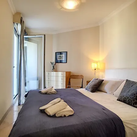 شقة Nestor&jeeves - Palais Renoir - By Sea - Free Parking